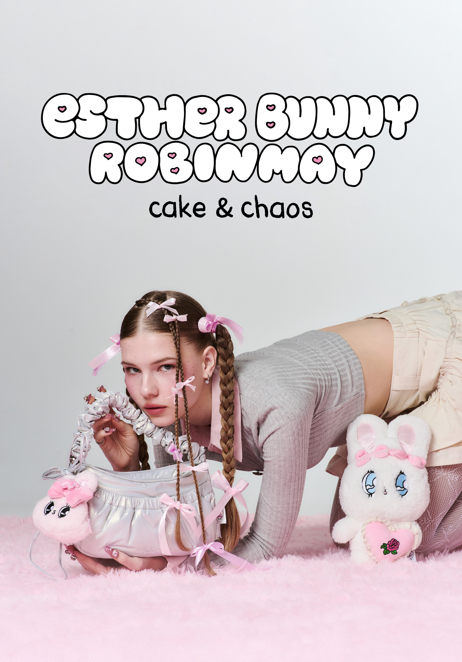■ROBINMAY■RM x Esther Bunny レザーロングクリップ/送料込 ESTHER BUNNY - 海外通販のBUYMA