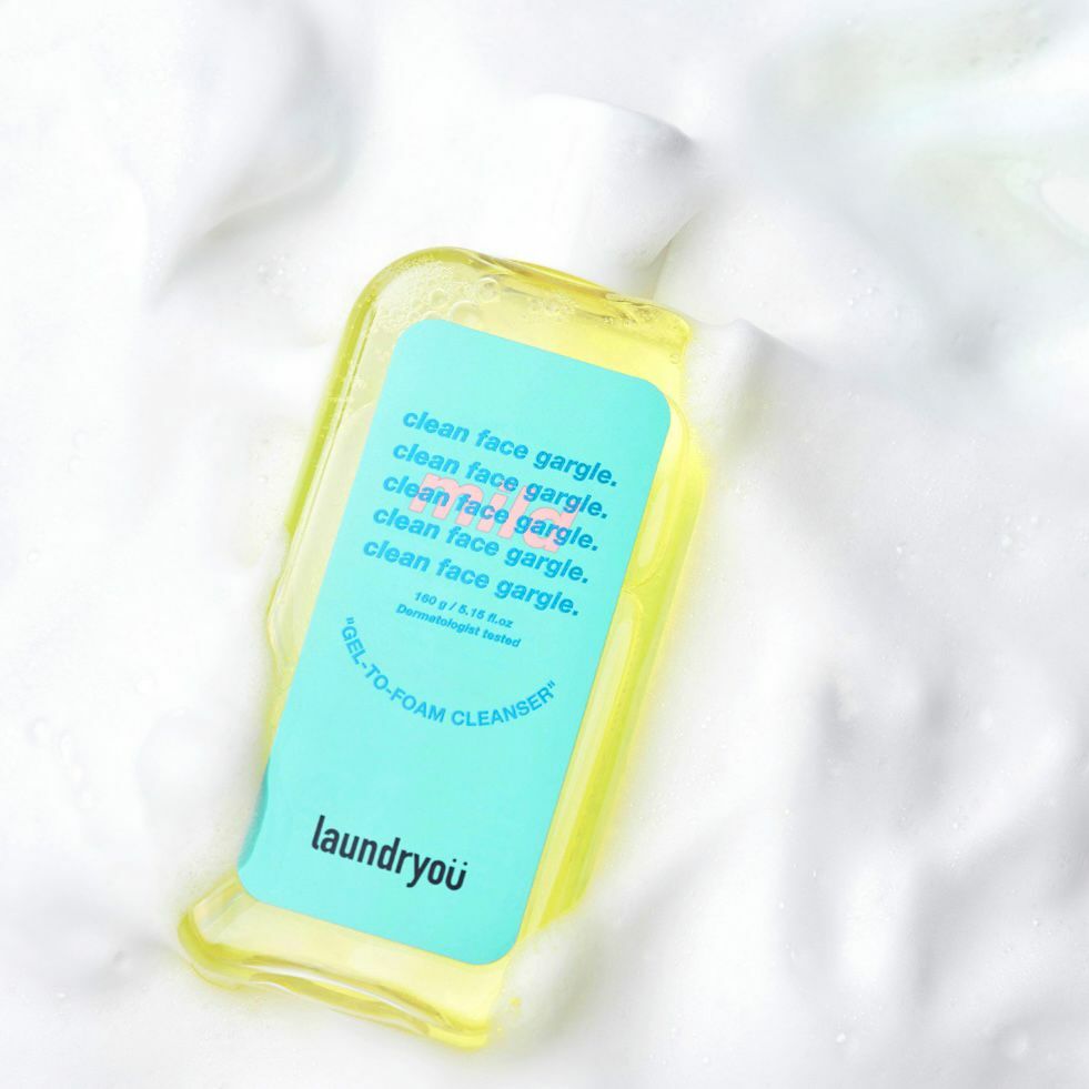 Laundryou漱漱臉潔面泡沫凝膠（溫和款）