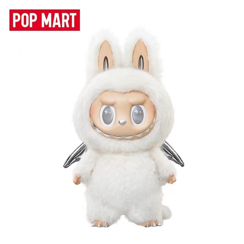 ぬいぐるみ Labubu ANGEL IN CLOUDS POP MART 泡泡瑪特 ZIMOMO LABUBU THE MONSTERS Angel in Cloud