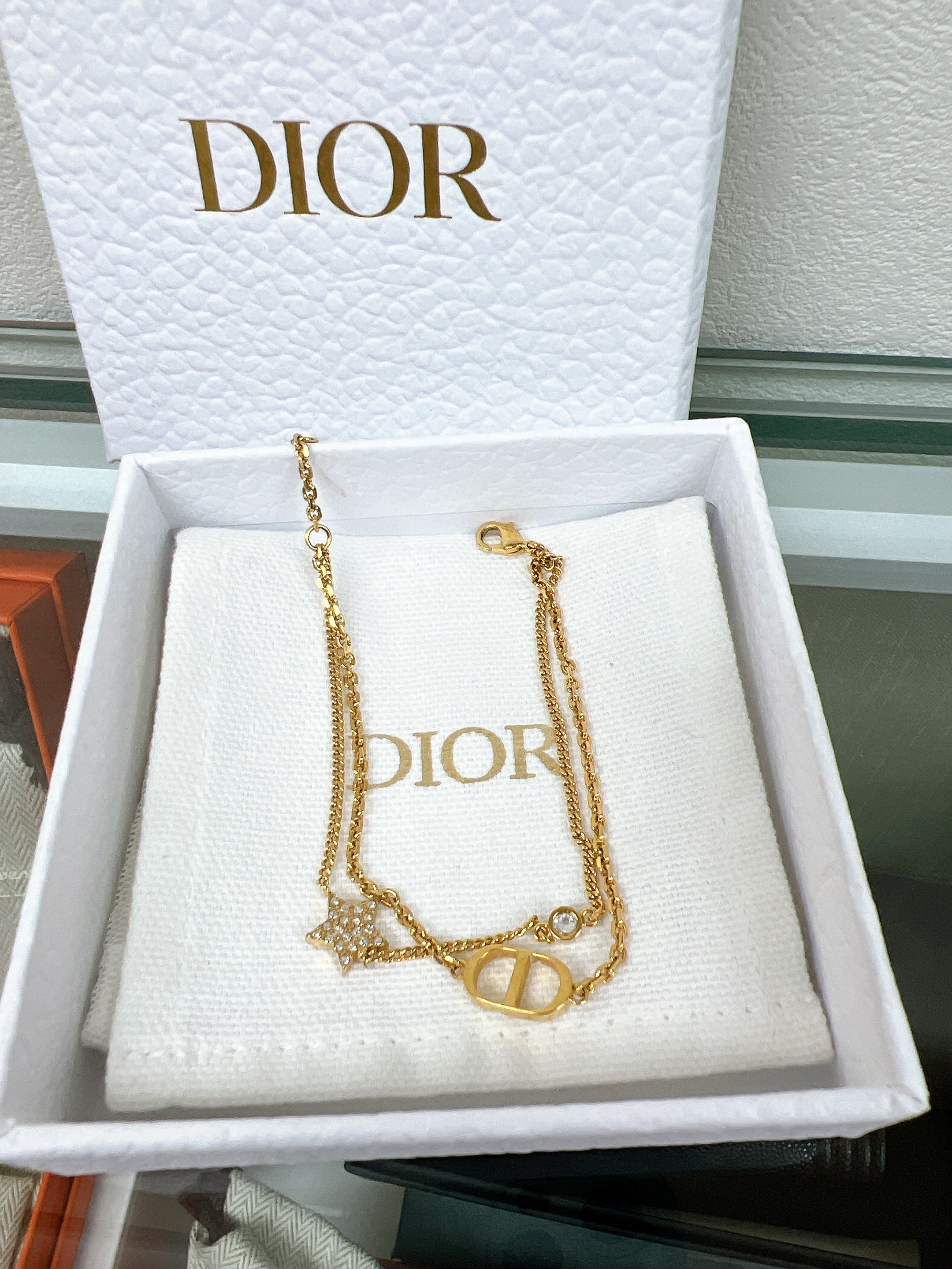 Dior double bracelet petie CD