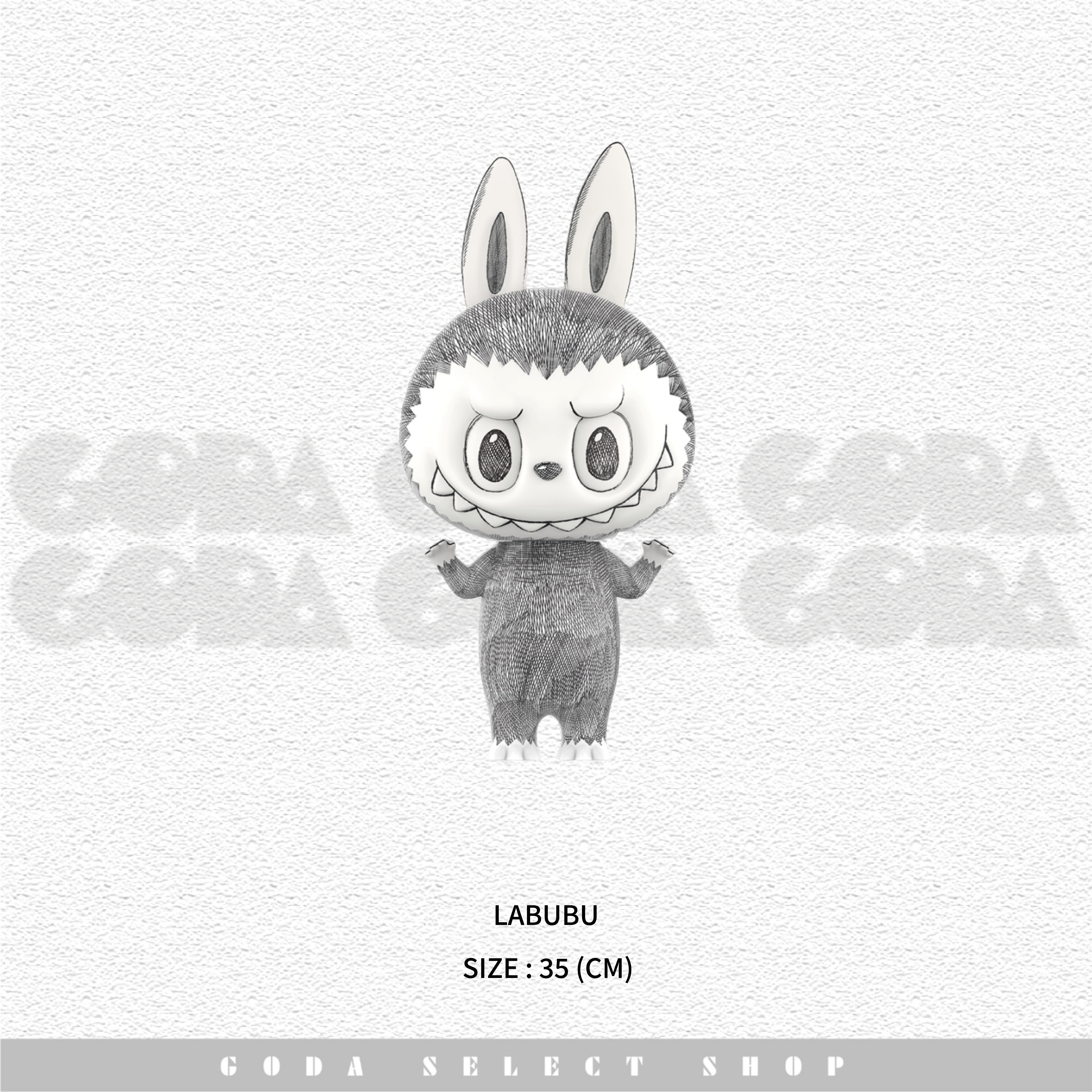 POPMART 泡泡瑪特 MEGA LABUBU 400% 素描