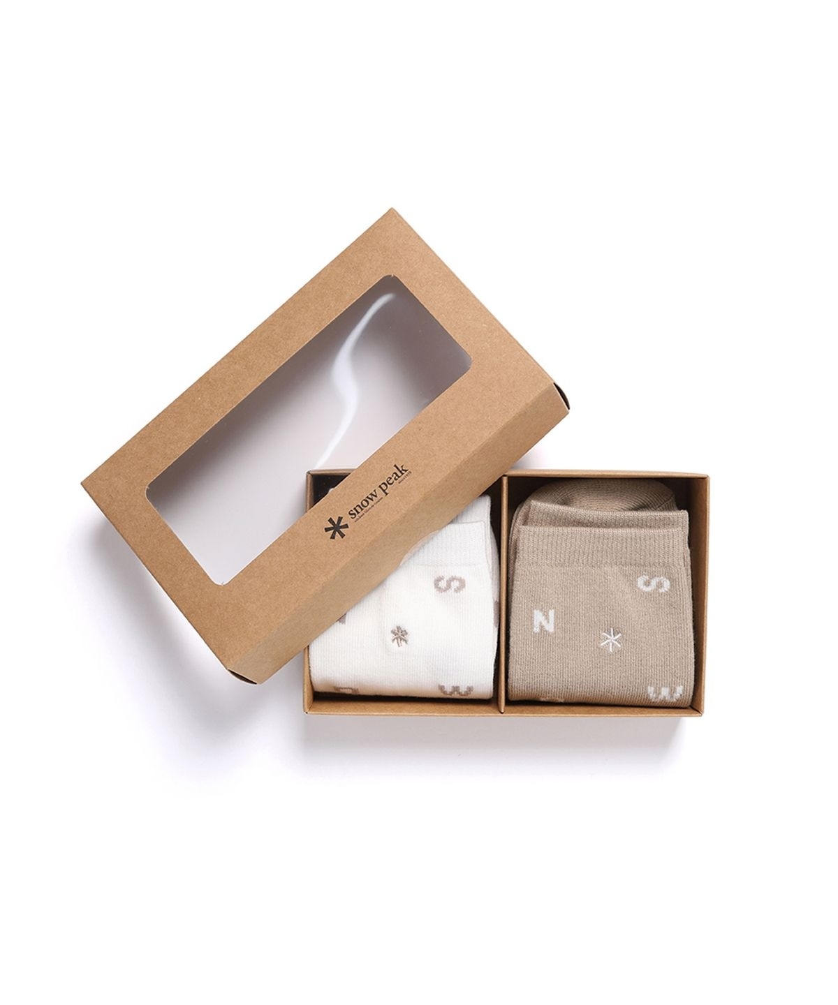 【代購】Snow Peak 雪諾必克 2 Pack Alphabet Crew 襪子 S24FUFSO05OE