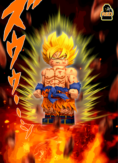 【Red】孫悟空（傳說中的超級賽亞人）
