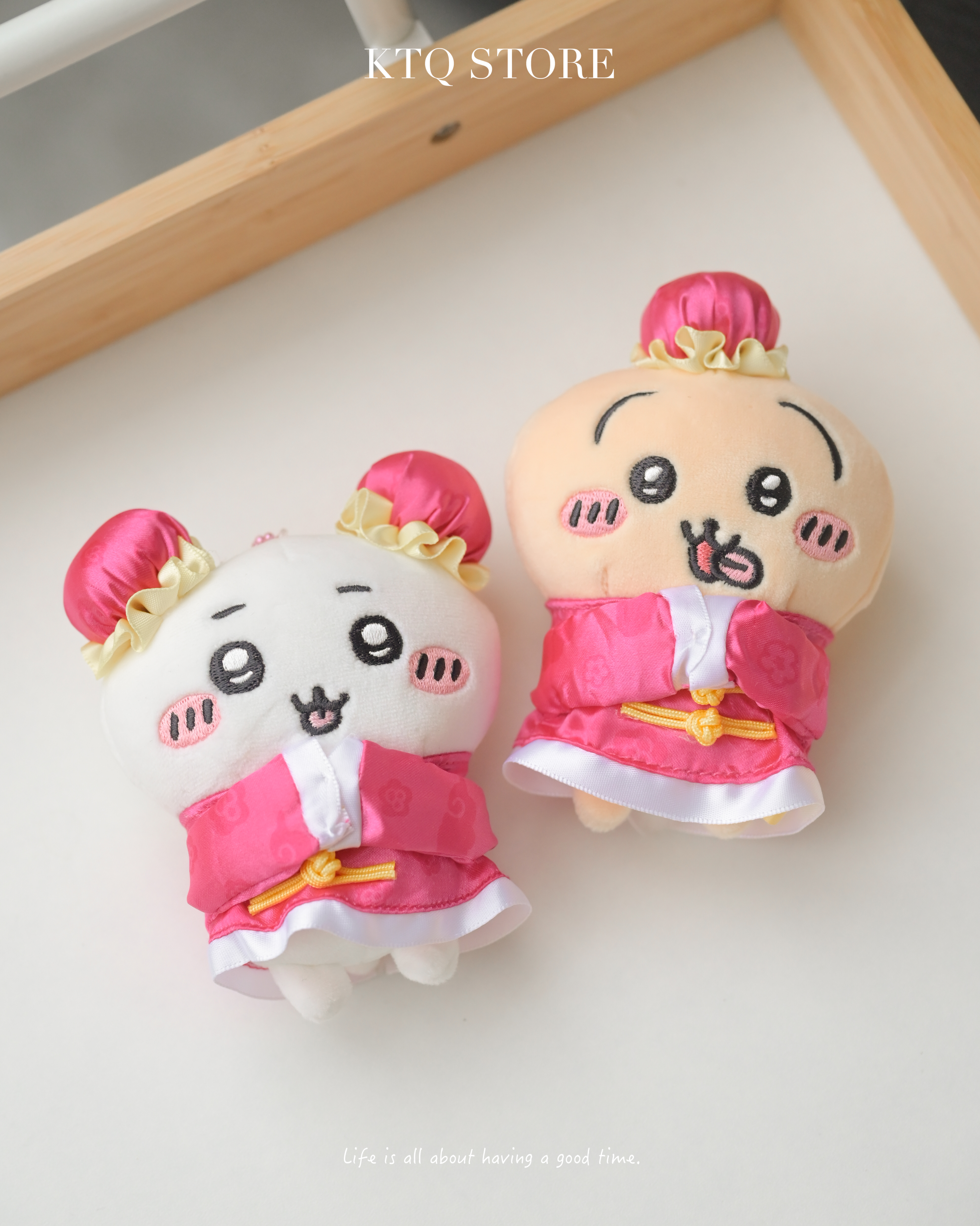 KTQ STORE ‧  日本 Chiikawa 吉伊卡哇 來來飯店 吊飾