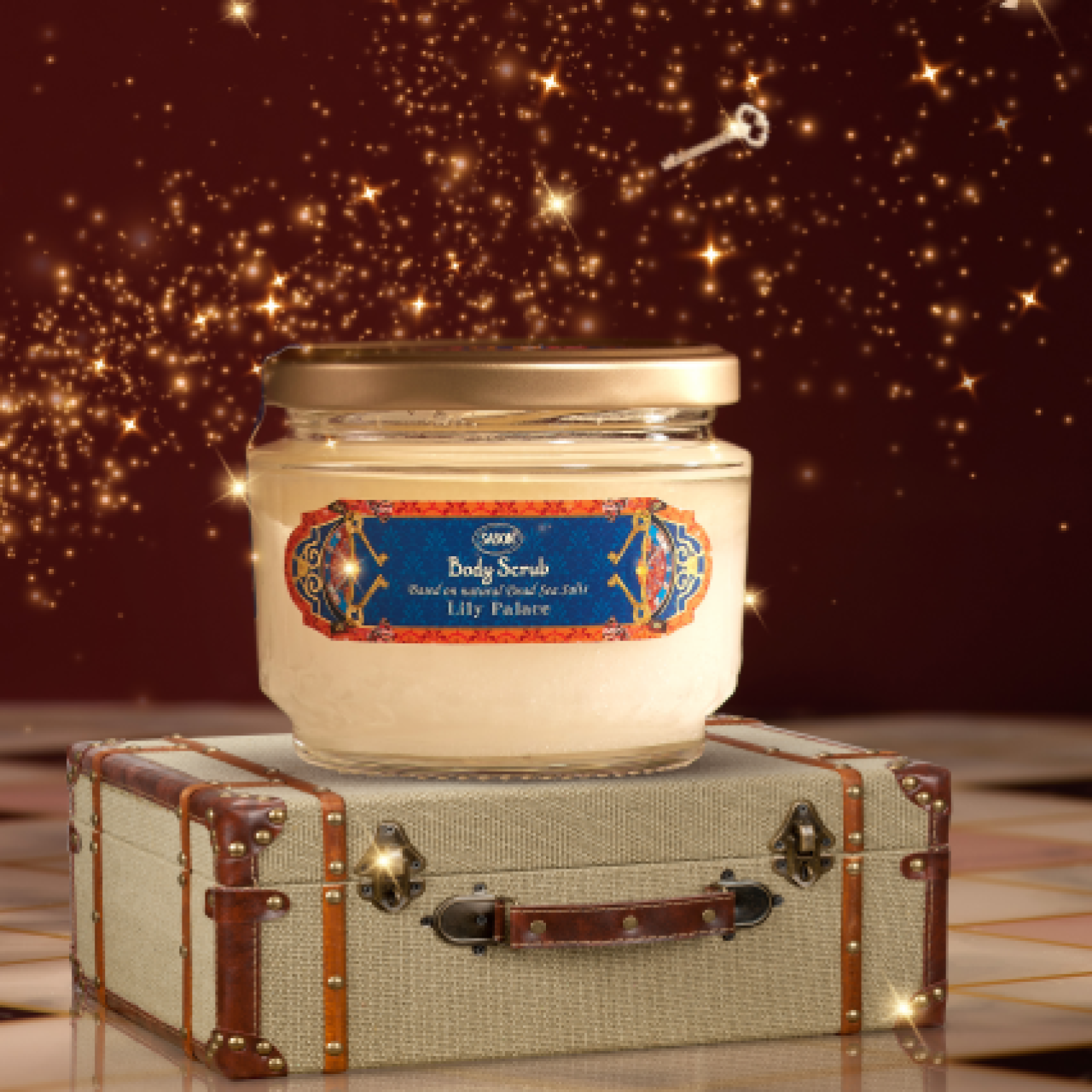 Sabon 2024聖誕節限定琉璃百合磨砂膏 320g