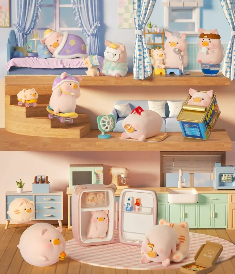 🐷罐頭豬LuLu LULU豬 宅豬相伴系列 盲盒 隱藏