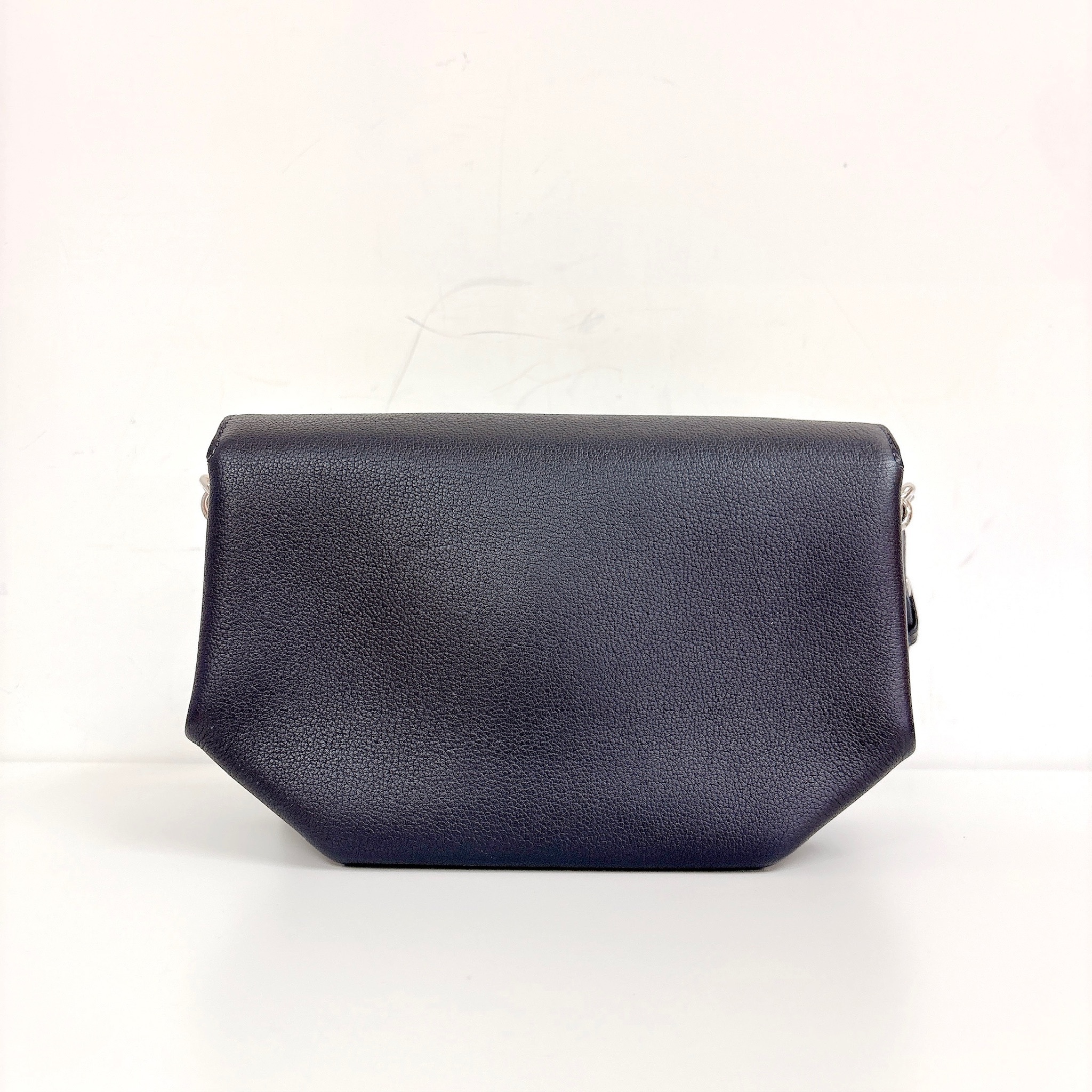 Hermes Opli Chaîne 24 Bag - Black / Shw