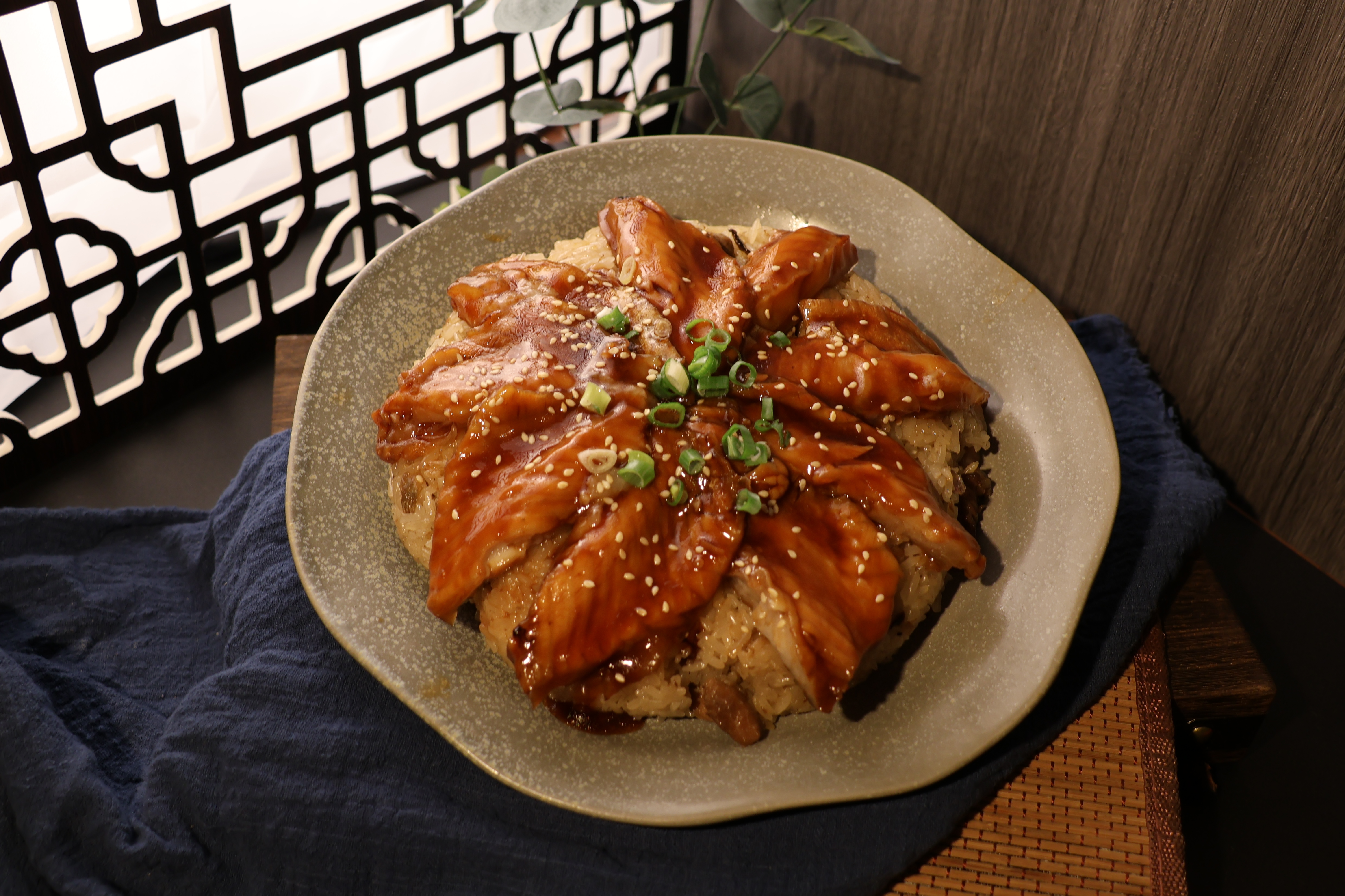 蒲燒雕飄香米糕