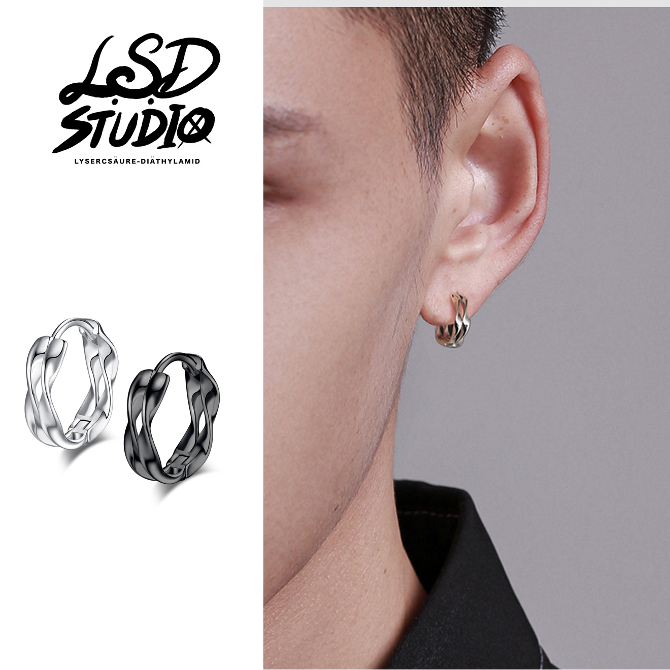 【ACGY13】Infinis無境雙線設計耳環