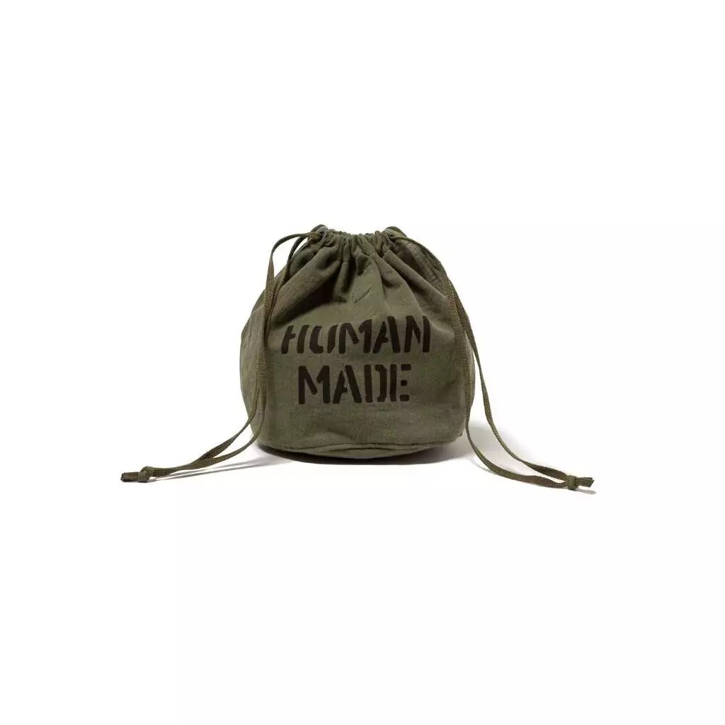 2024AW HUMAN MADE DRAWSTRING BAG 風暴牛仔拉繩水桶包收納包現貨