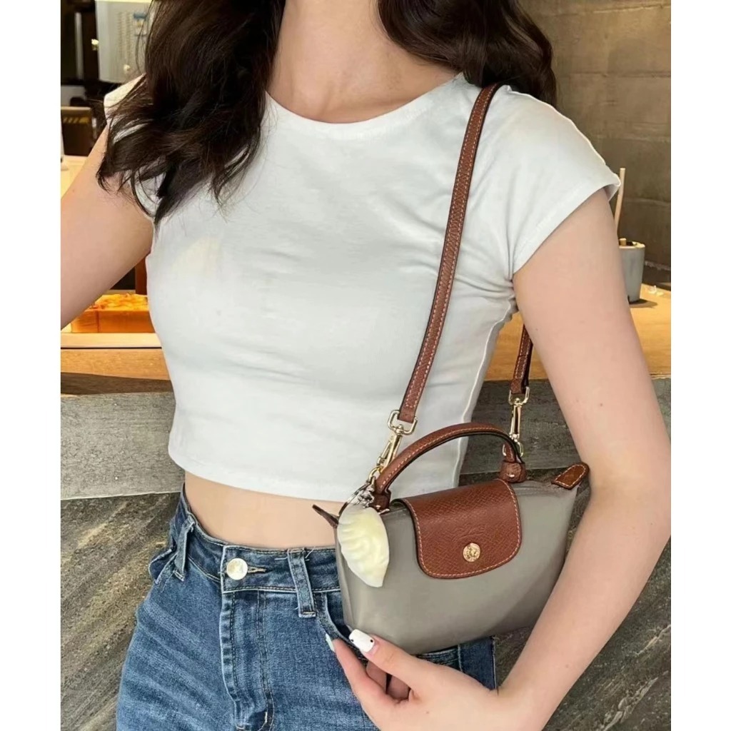 法國品牌 Longchamp LE PLIAGE 系列 單柄小手包 (pouch with handle)