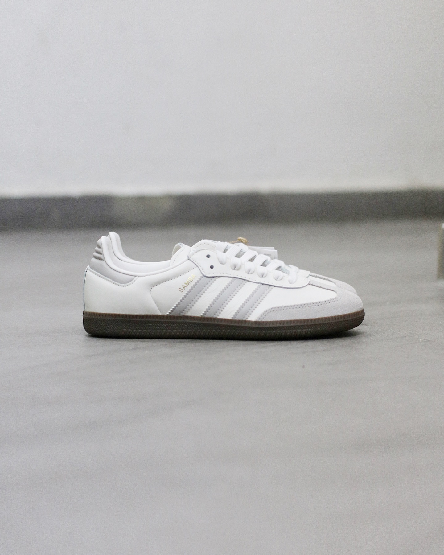 Adidas Samba OG White Grey Granite 白灰 JH6479