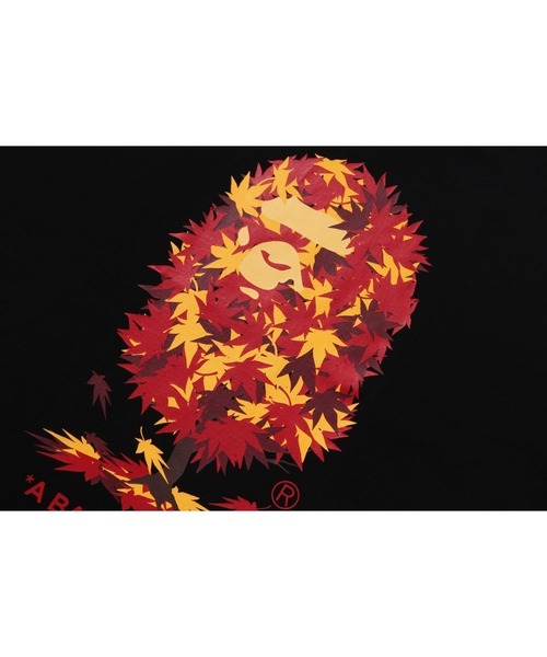 2024AW BAPE JAPAN AUTUMN APE HEAD TEE 秋季 楓葉樹 大頭 短T 現貨