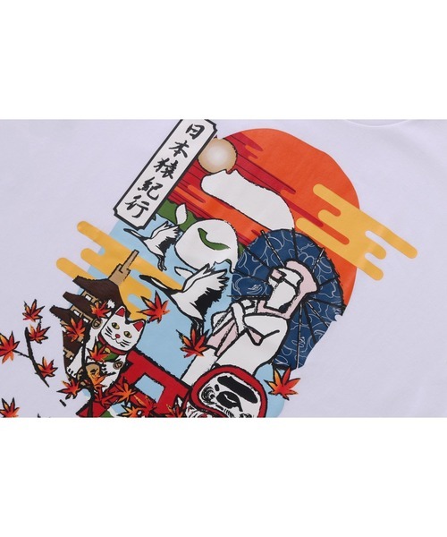 2024AW BAPE JAPAN CULTURE AUTUMN APE HEAD TEE 日本猿紀行 秋季 楓葉樹 歌舞技 藝妓 招財貓 短T 現貨 1K72110171