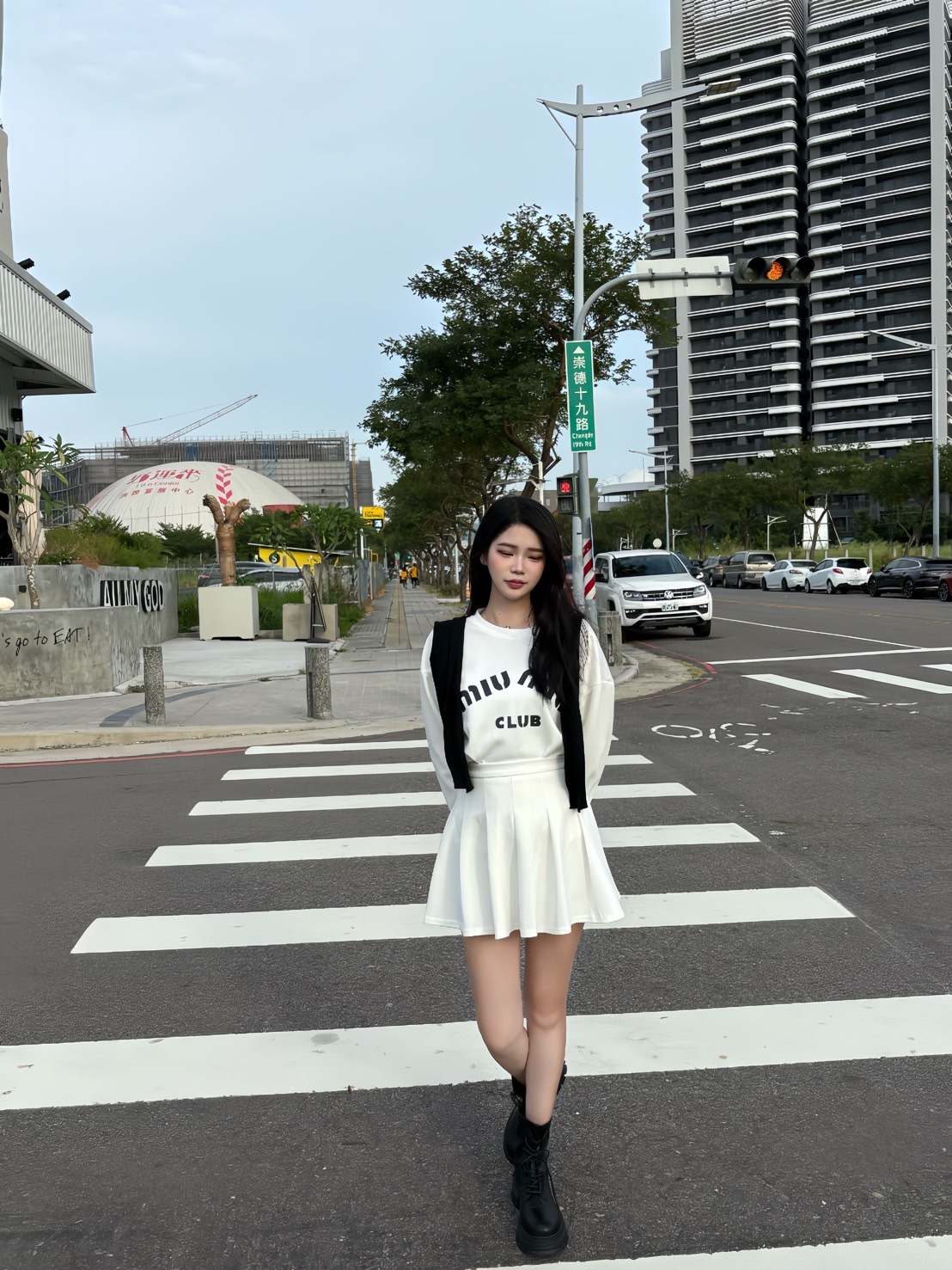 韓妞休閒俏皮三件組