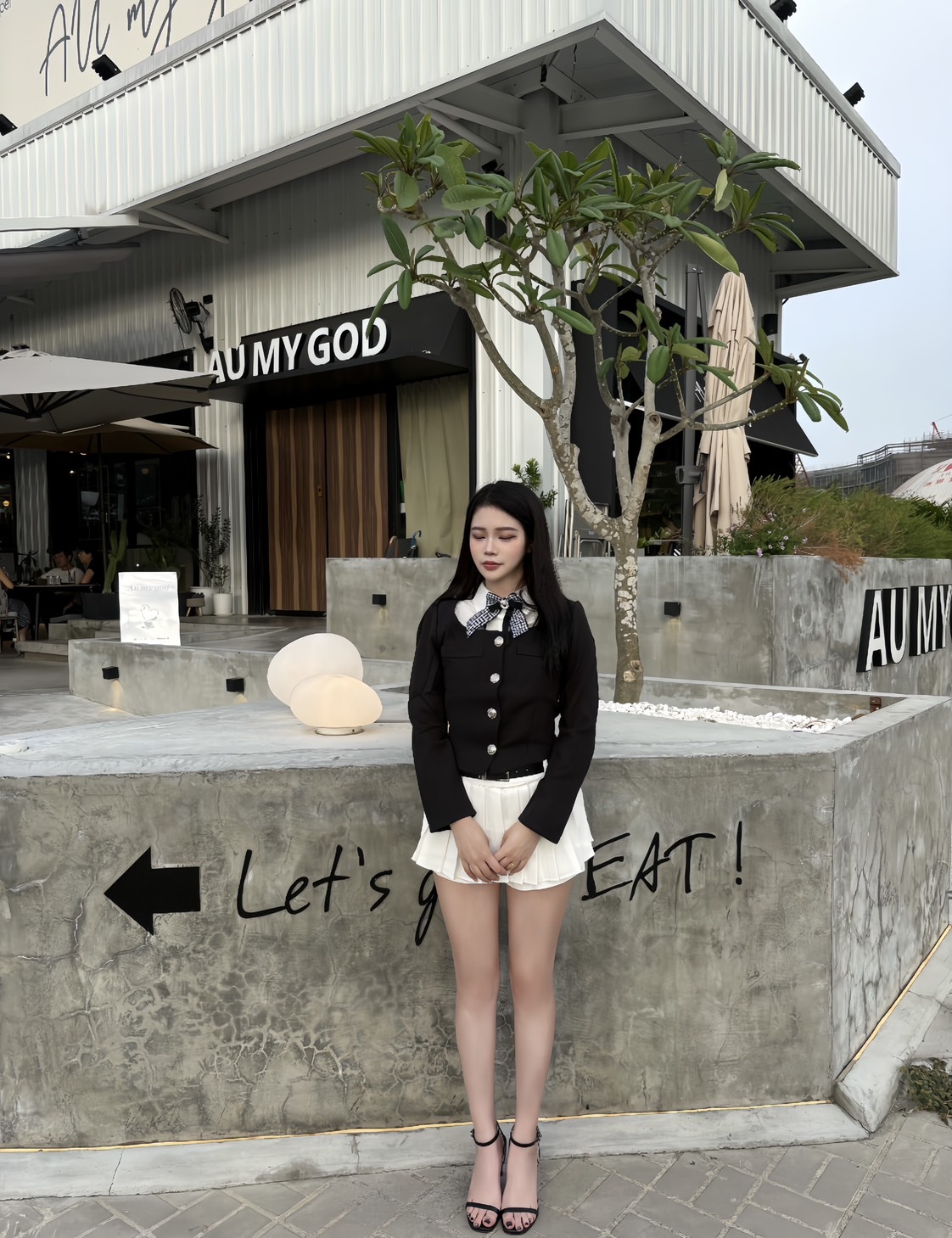 學院 JK領結套裝