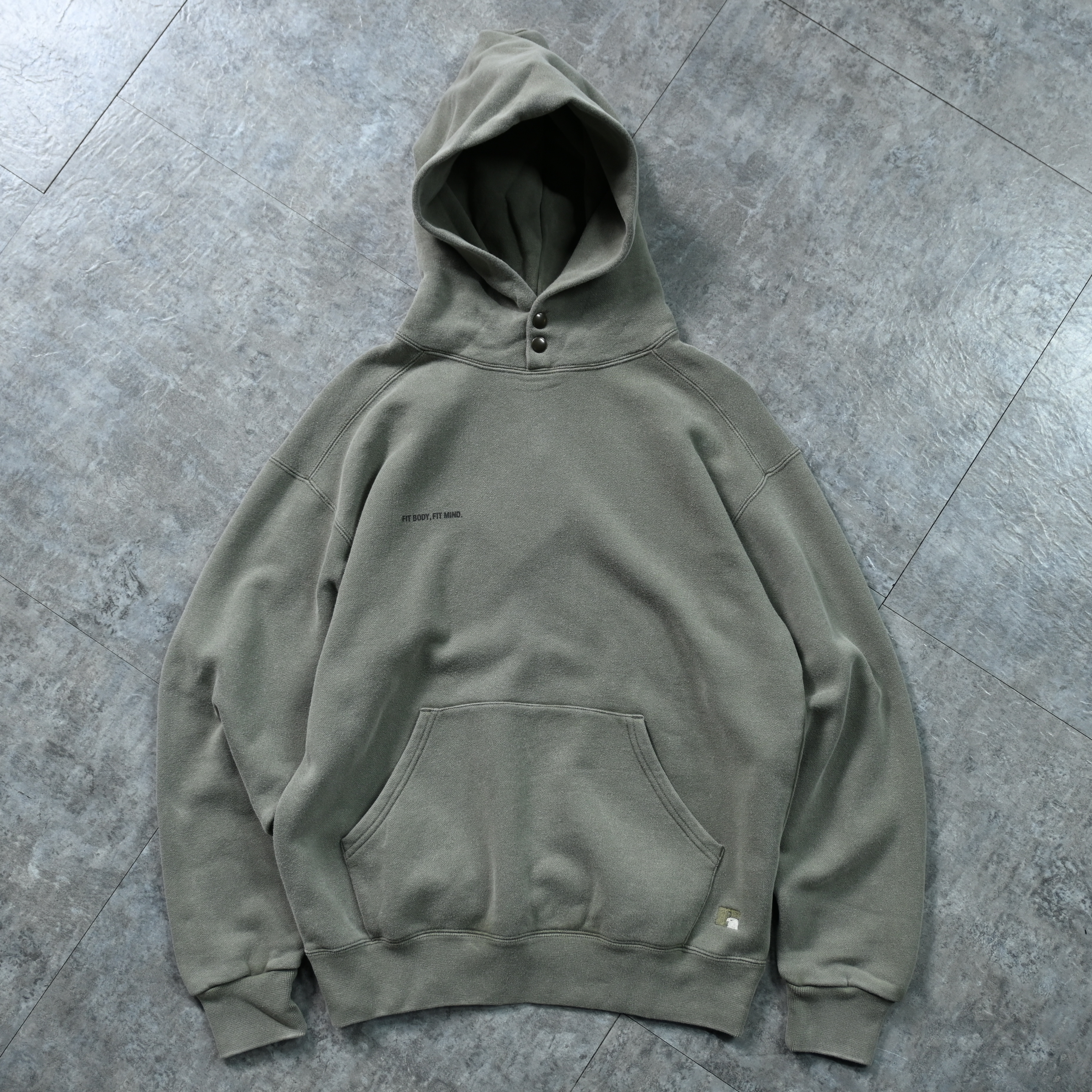 Russell Athletic JP High Cotton Pigment Dyed Hoodie