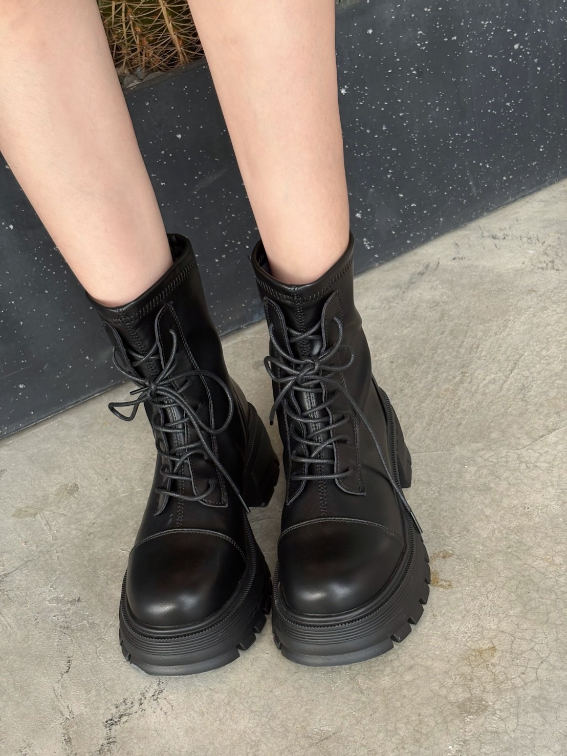 個性綁帶軍靴(版正常)