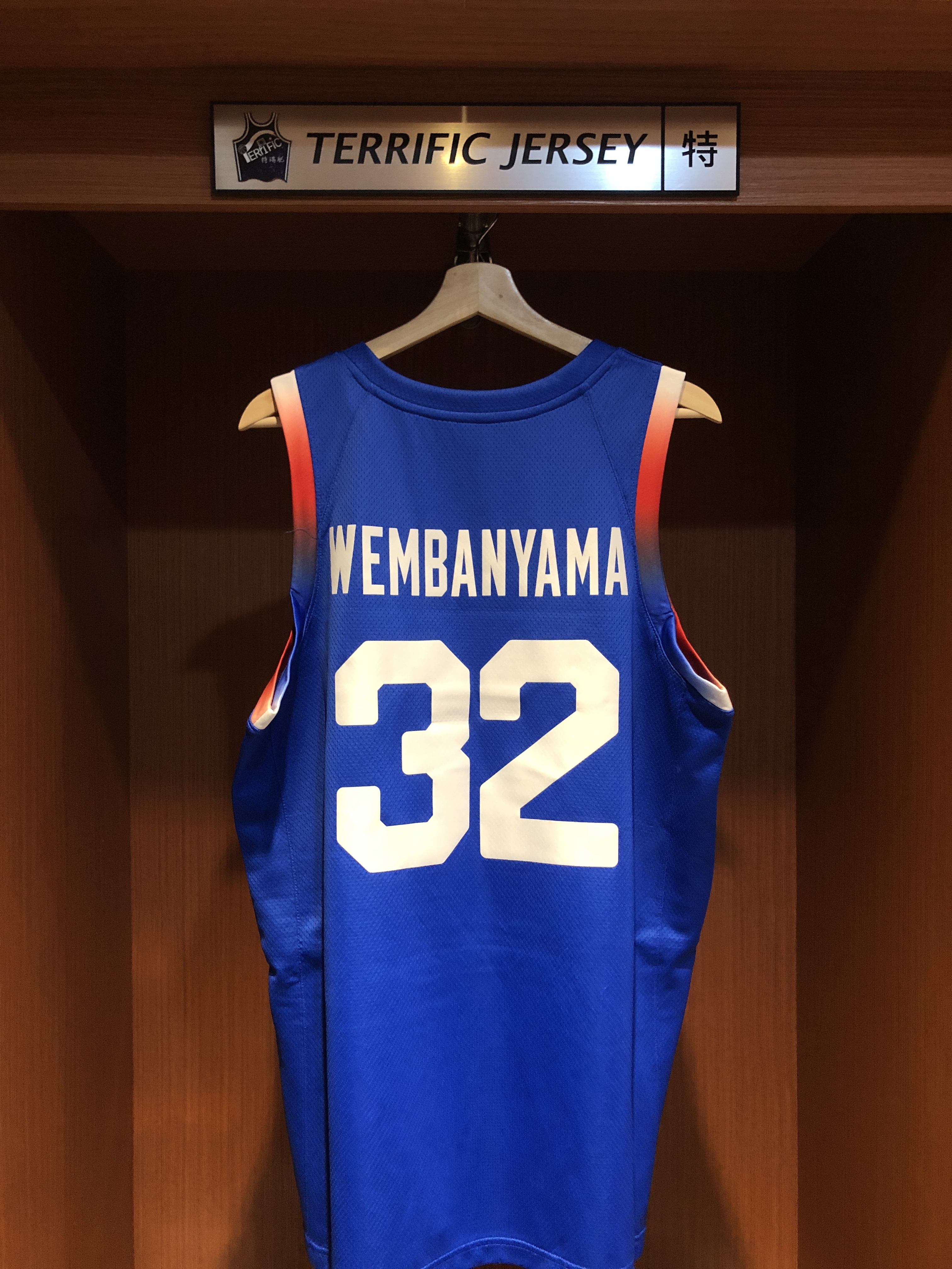 NBA球衣 Victor Wembanyama 法國藍 France Jordan Swingman 球迷版 熱轉印 全新