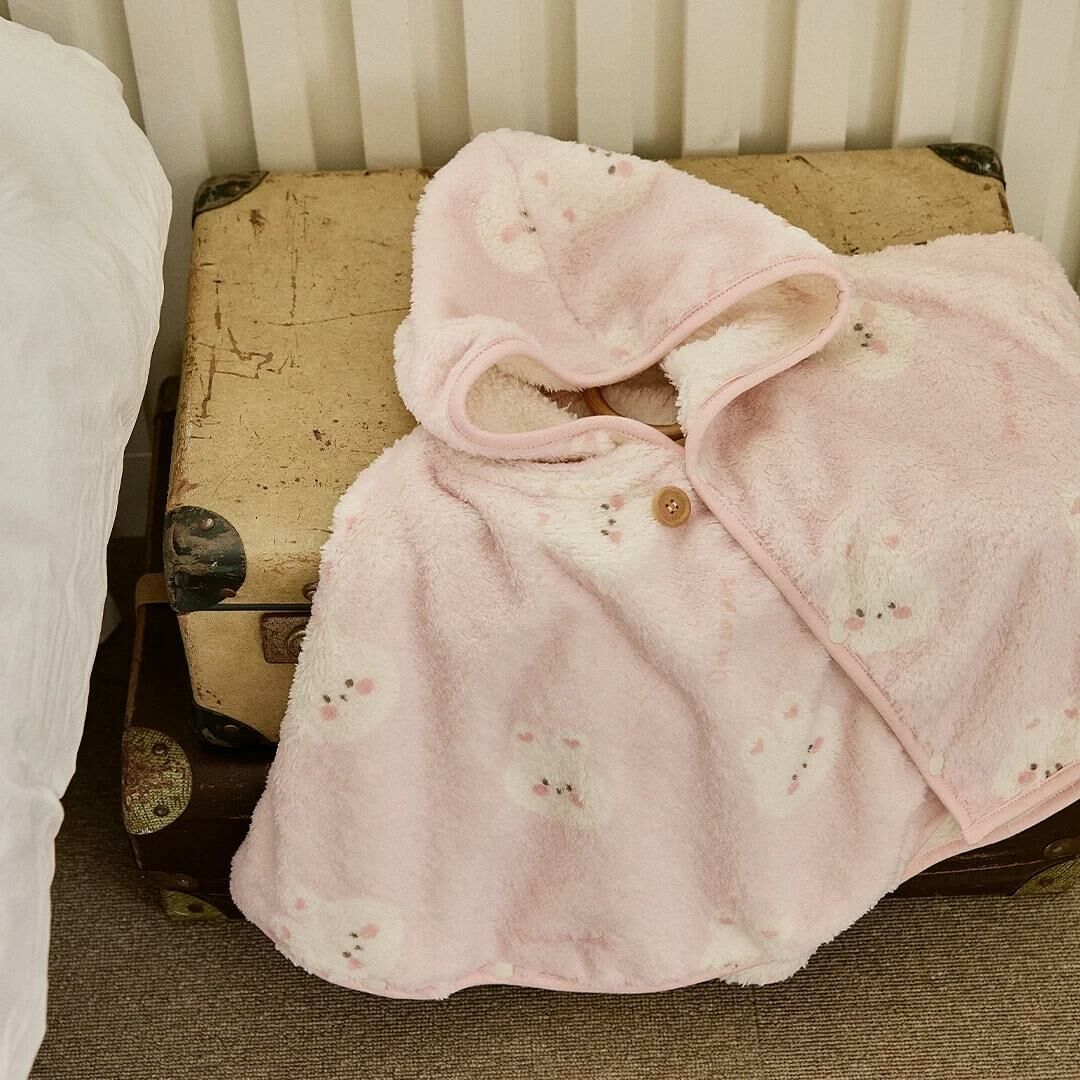 24F/W DTD玩角色Cream系列-熱絨精靈斗篷