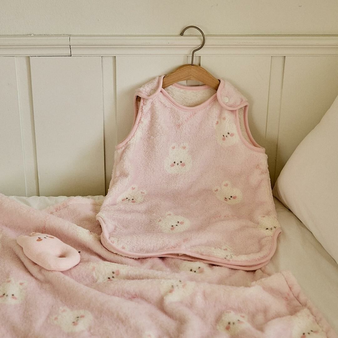 24FW DTD玩角色Cream系列-熱絨睡眠馬甲