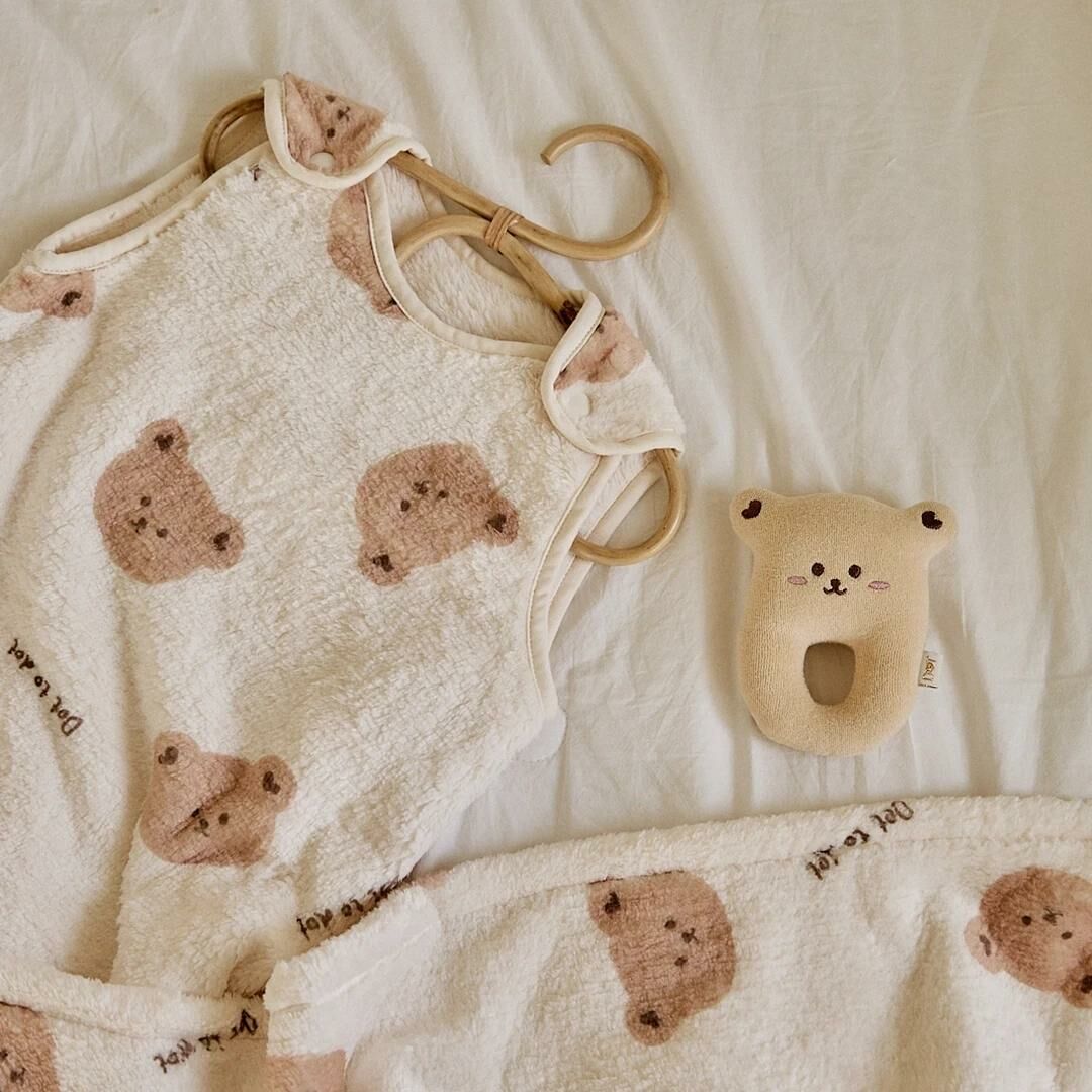 24FW DTD玩角色Cream系列-熱絨睡眠馬甲