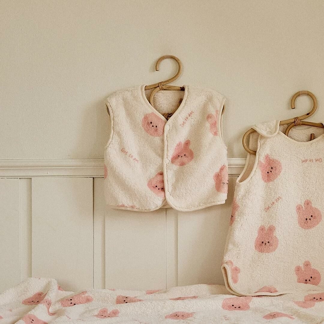 24F/W DTD玩角色Cream系列-熱絨背心馬甲