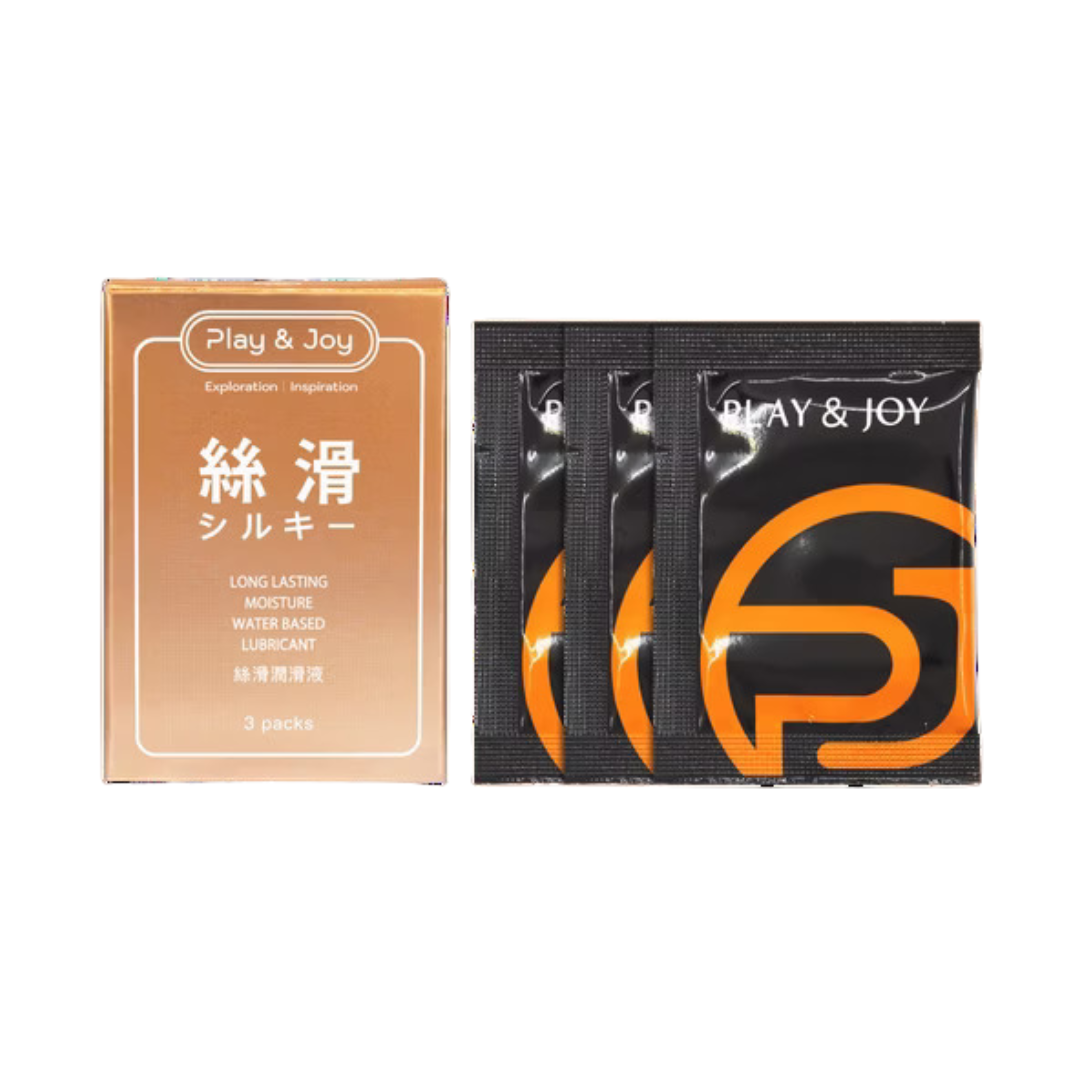 PLAY & JOY - Silky Water-based Lubricant - 3g