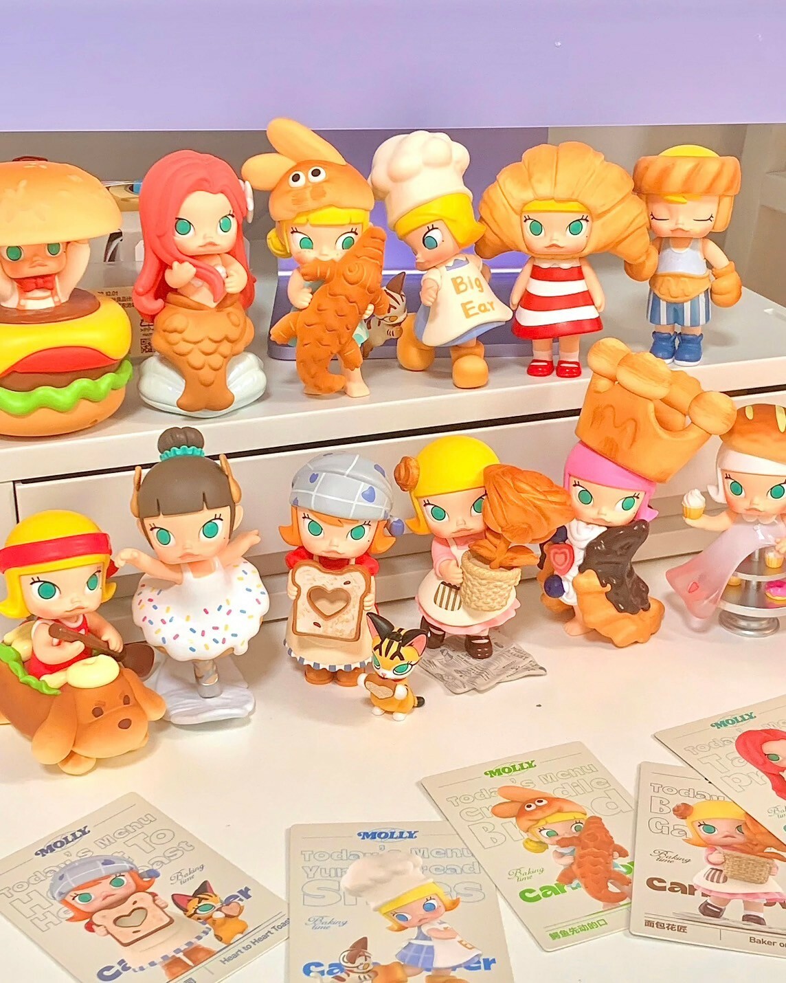 <官方正版授權>POPMART Molly 麵包腦袋系列 盲盒 手辦 泡泡瑪特 公仔