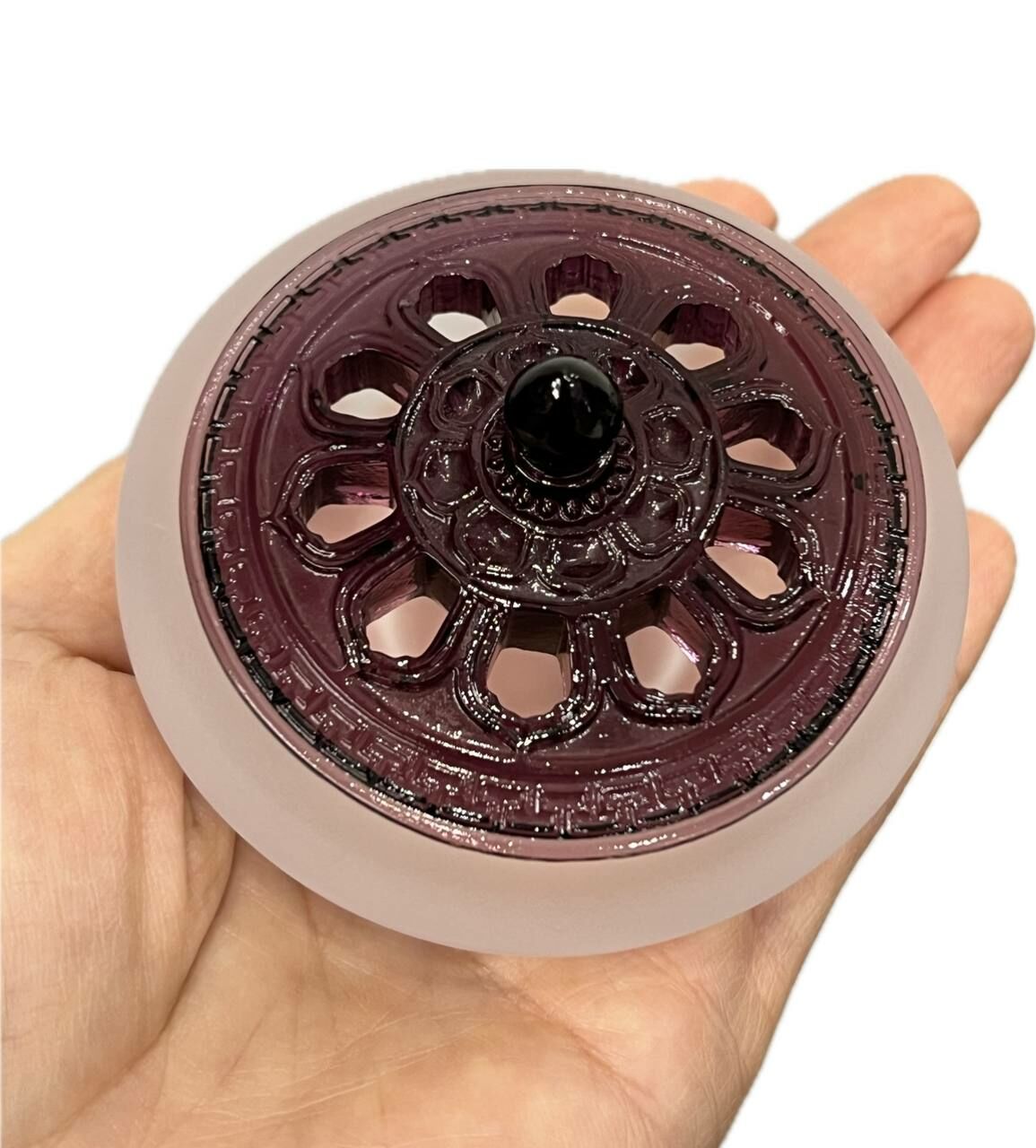 [S] GEMZ & CO JXTA AROMATHERAPY BURNER WHITE/PURPLE LIU LI, V213 (V213)