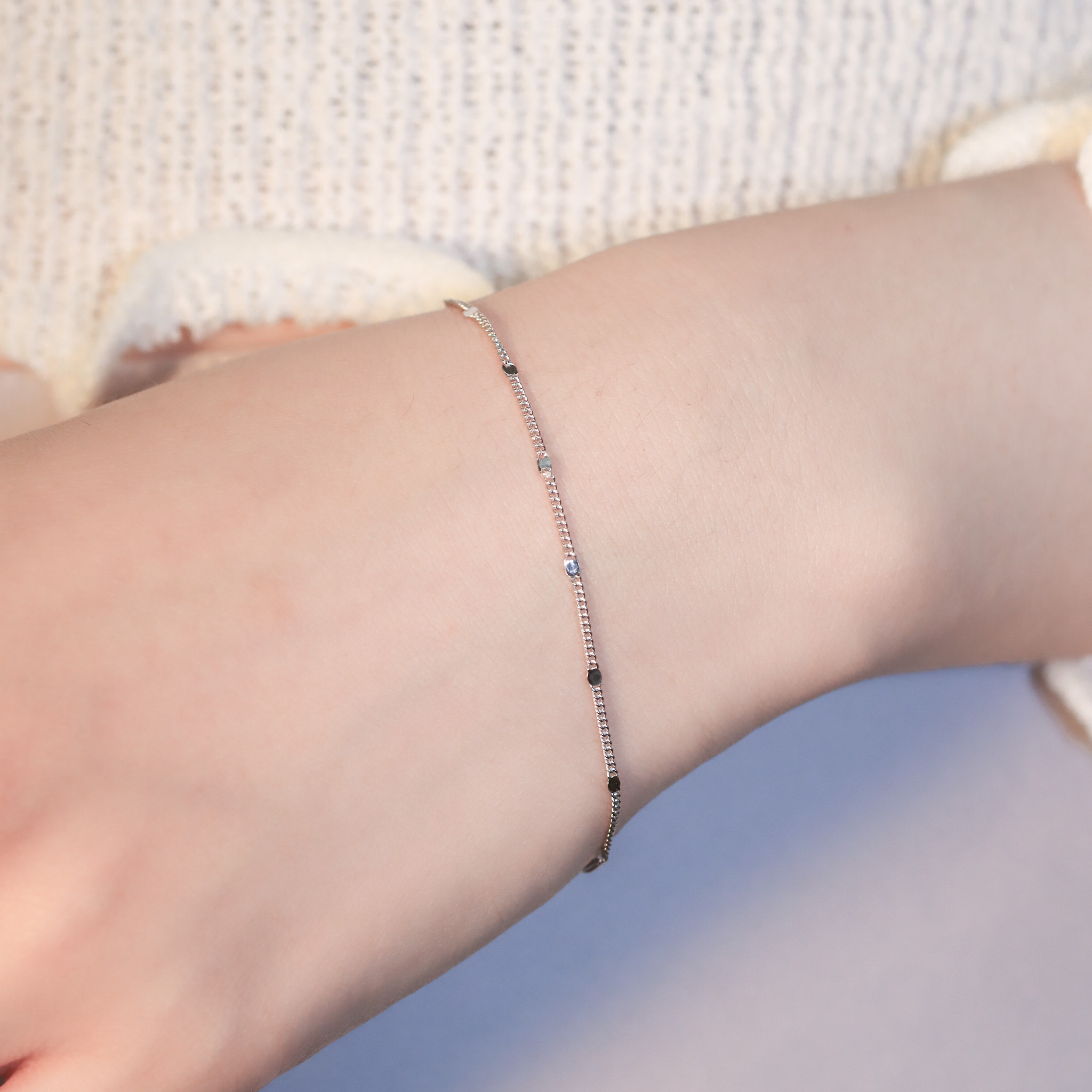 | 925銀丨極簡手鏈  | BR1174 |