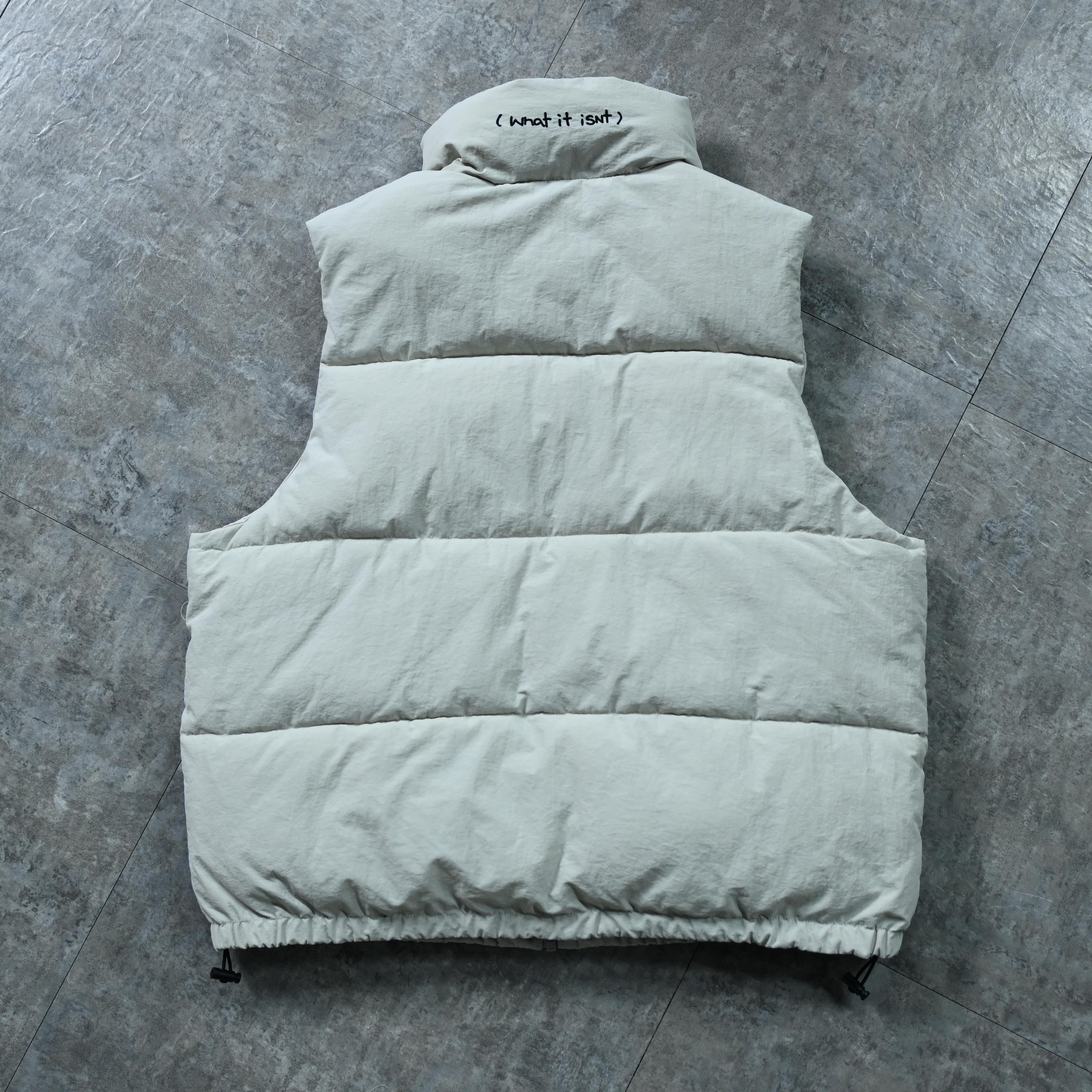 [MARK GONZALES]★24FW★WOMENS ANGEL PUFFER CROPPED DOWN VEST 마크곤잘레스(MARK GONZALES) ESSENTIAL PUFFER DOWN JACKET