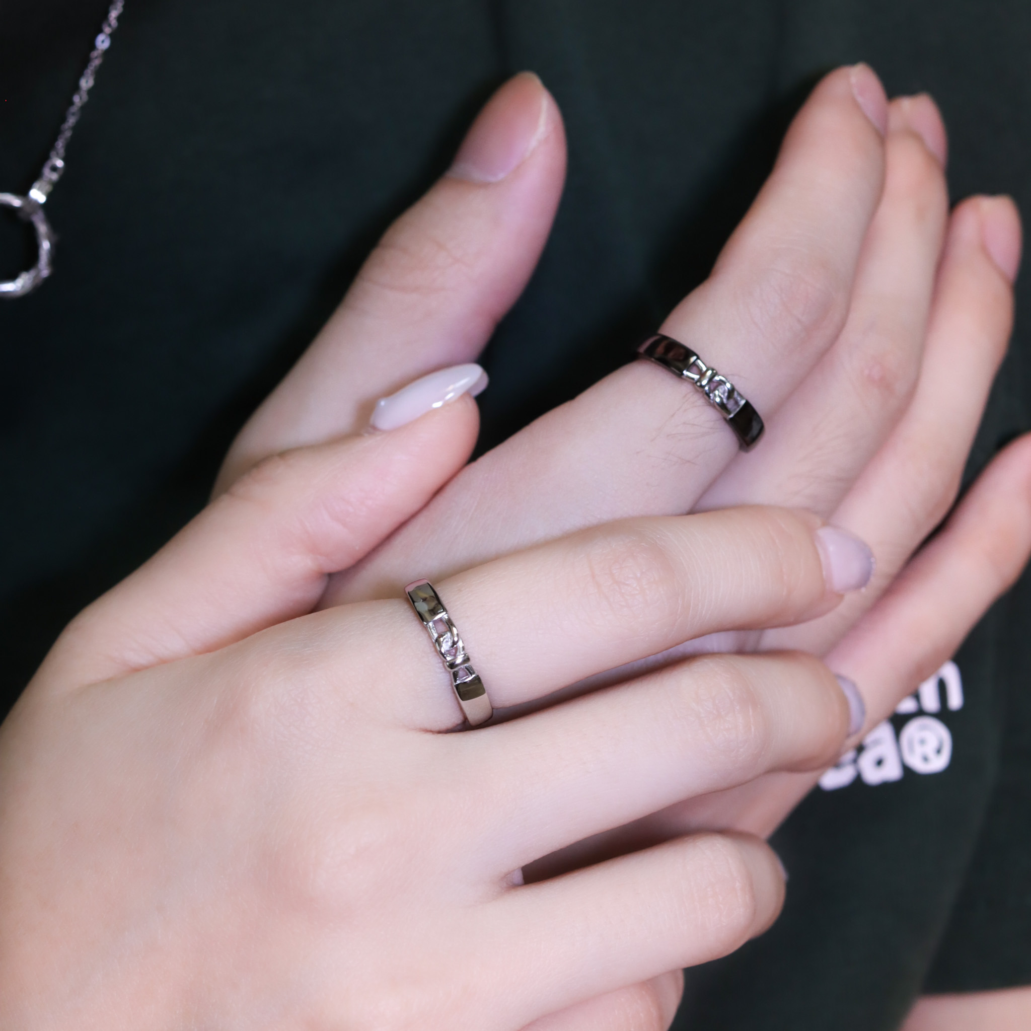 | 925銀 | 勾手見證情侶戒指 （男款 /女款）  | RI0716 |