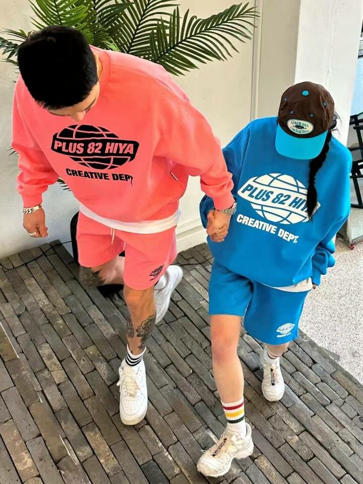 情侶款 字母大學衛衣