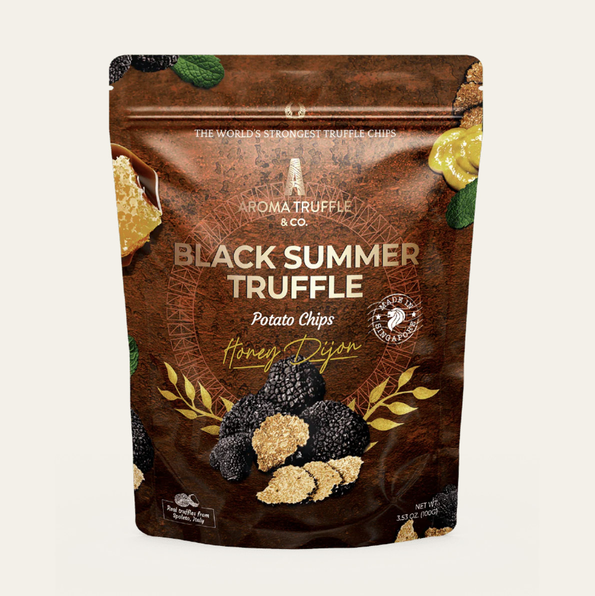 Aroma Black Summer Truffle Chips - Honey Dijon