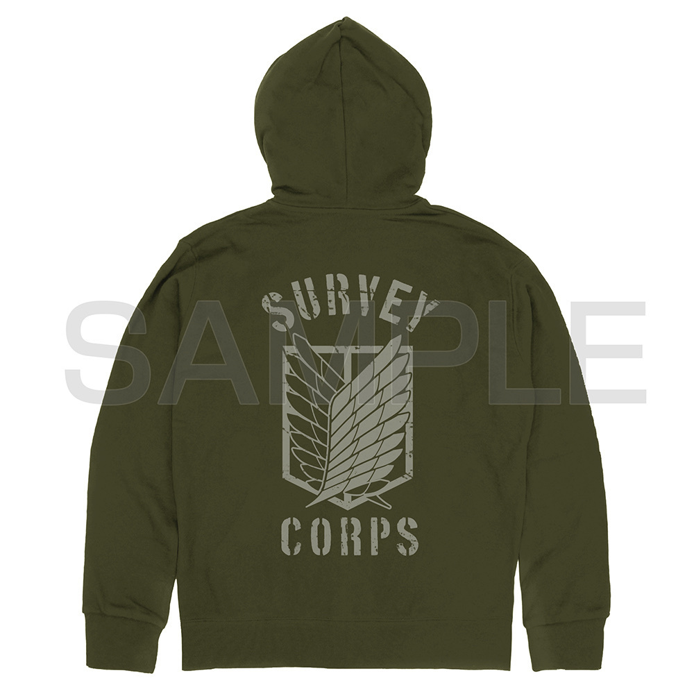 Cospa 1111 調査兵団 ジップパーカー Ver.2.0 [進撃の巨人]