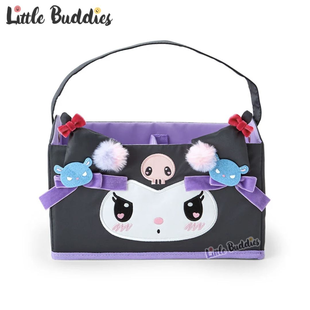 日本 Sanrio Kuromi 生日系列 - 可摺疊手提收納盒