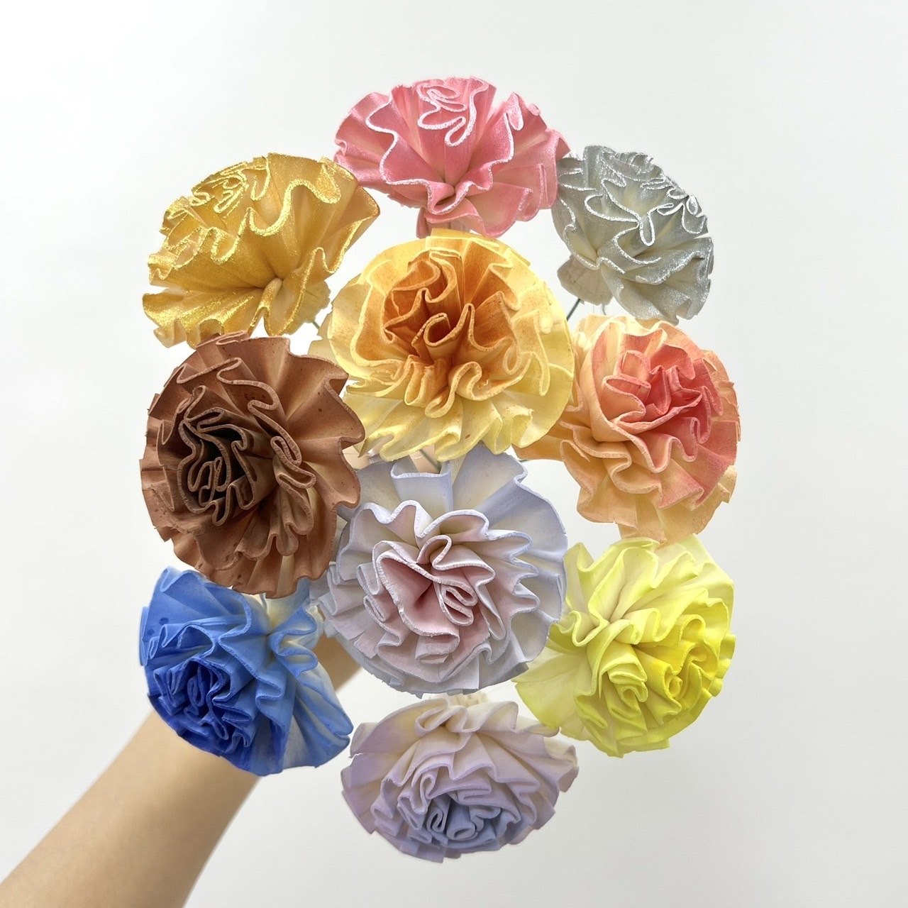 越南索拉花 康乃馨 6CM<十支一把>