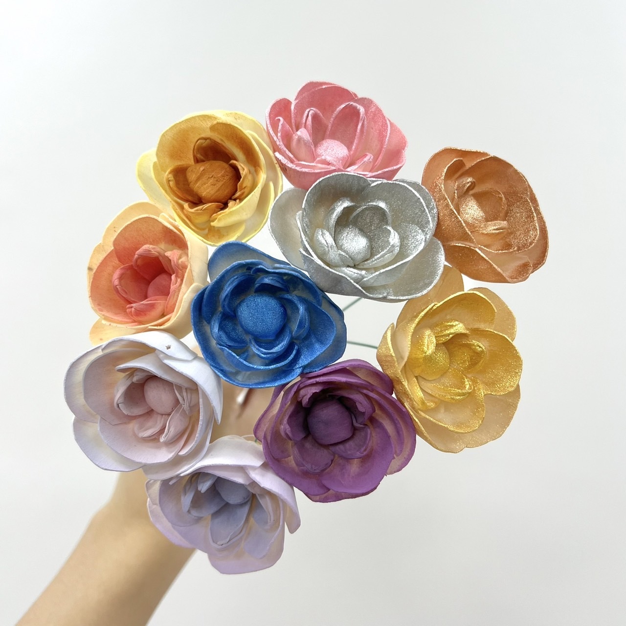 越南索拉花 庭園玫瑰 6CM<十支一把>