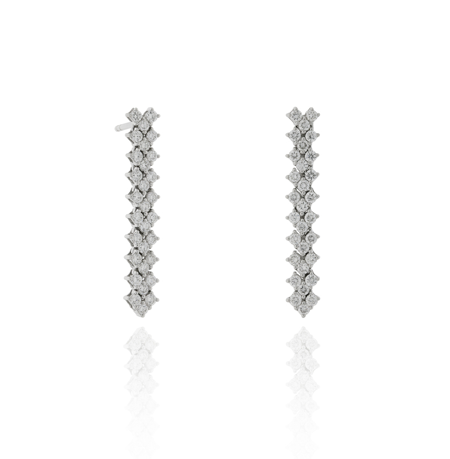 幾何形垂墜耳環