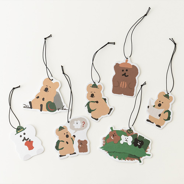 【Dinotaeng】Quokka&Bobo in the woods 造型香氛片 7款