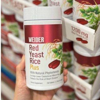 (796502504725) Weider - 紅麴酵母 含植物固醇 膳食補充劑 240粒裝 (平行進口)