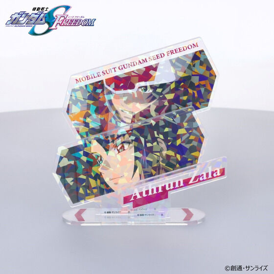 219697 Pbandai 預訂 2024/12月 機動戦士ガンダムSEED FREEDOM アスラン・ザラバースデイシリーズ ホログラムアクリルスタンド