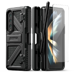 【筆槽蓋/普通蓋】VRS Design - Terra Guard Ultimate - Galaxy Z Fold 4 Case 筆槽支架高度防撞手機殼