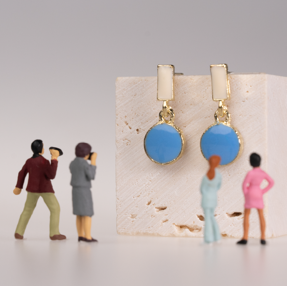 【AOI】今天戴上了天空-S925純銀耳環