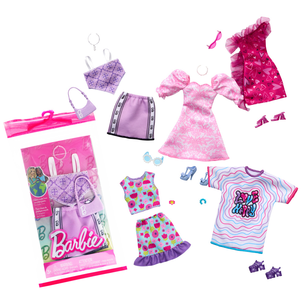 芭比時尚套裝與配件組合