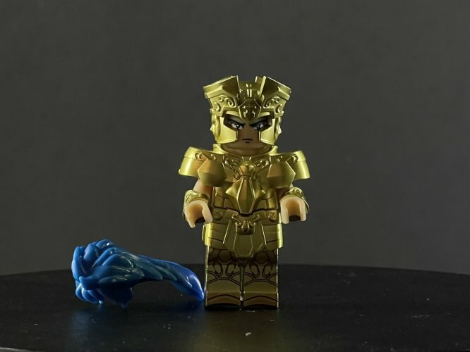 Custom minifig: 黃金聖鬥士 雙子座 / 摩羯座 / 蠍子座 (自選)