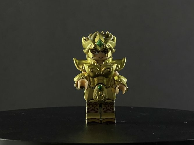 Custom minifig: 黃金聖鬥士 獅子座 / 金牛座 / 巨蟹座 (自選)