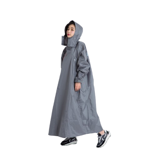 OutPerform 奧德蒙 去去雨水走斜開雙拉鍊專利連身式雨衣