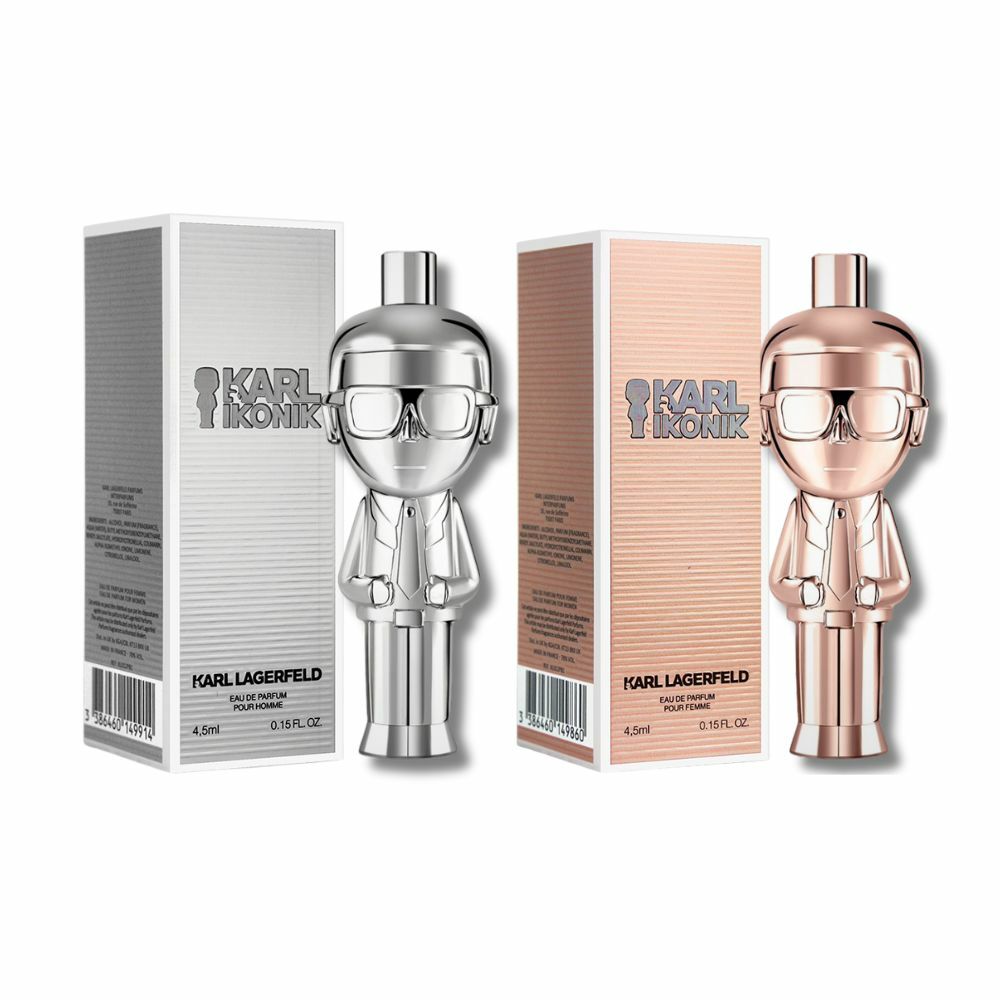 KARL LAGERFELD 卡爾 時尚大帝- 極光銀/流光金 淡香精 4.5ml 小香 -任選